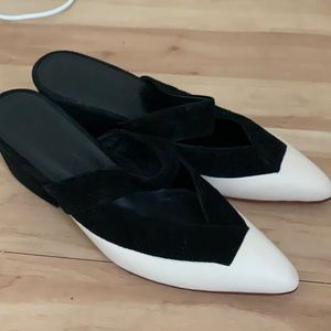 Rachel comey vert mule 7.5 suede